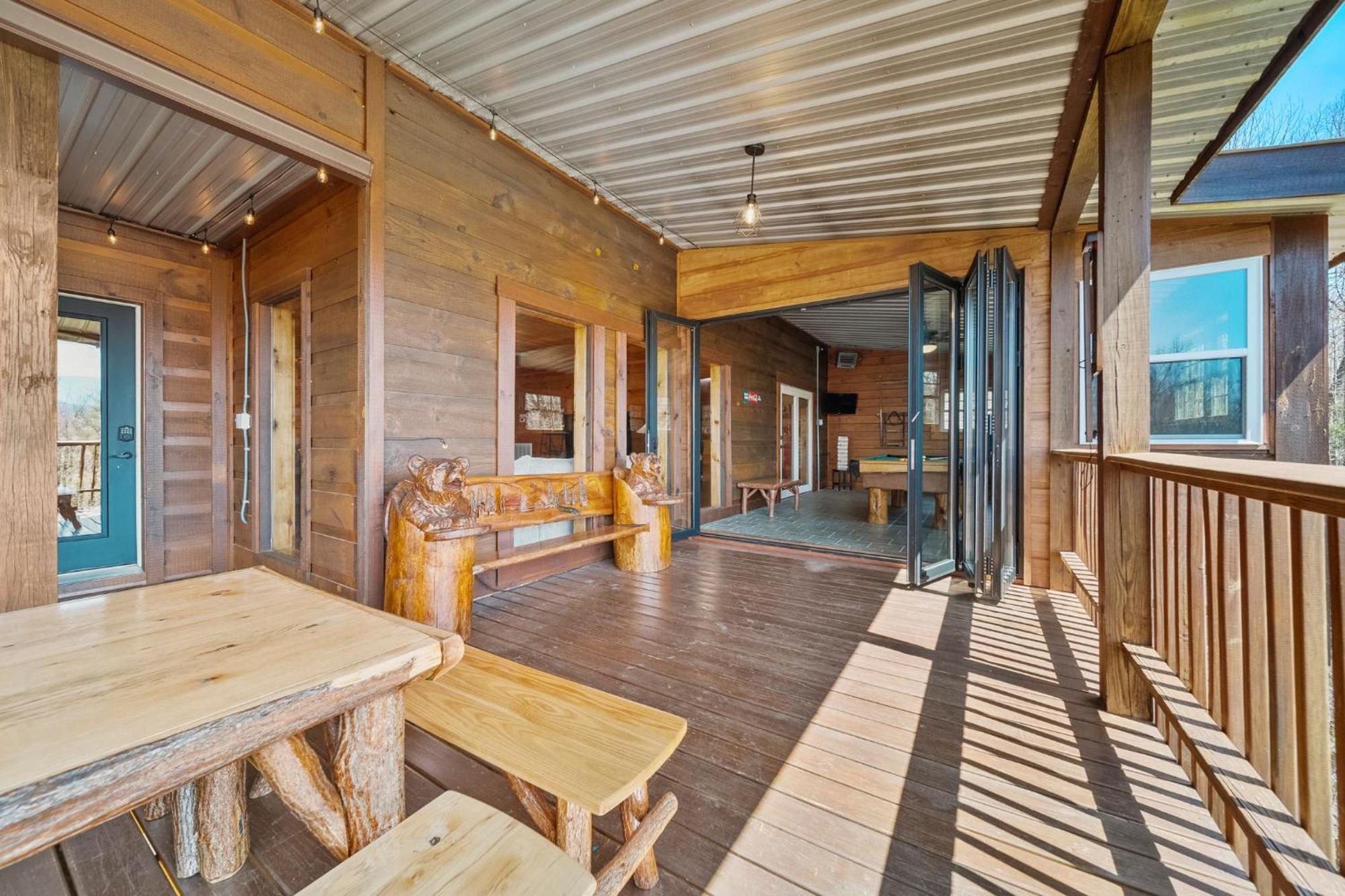 Stairway To Heaven Cabin By Staycating Gatlinburg Kültér fotó